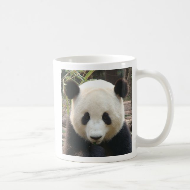 Pondering Panda Coffee Mug (Right)