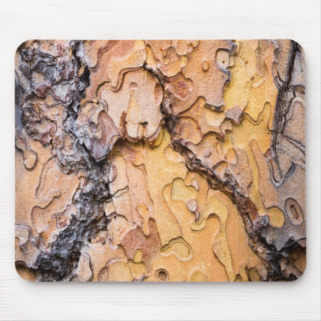 Ponderosa pine bark, Washington Mouse Mat (Front)