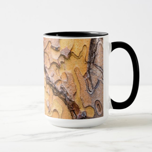 Ponderosa pine bark, Washington Mug (Right)