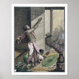 Pongol festival, India, from 'Voyage aux Indes, Or Poster