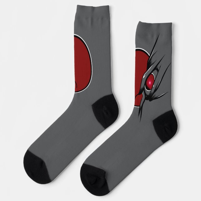 Poniboi113 Graphic Logo  Socks (Left)