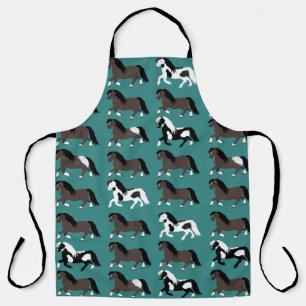 Ponies Allover Print Apron