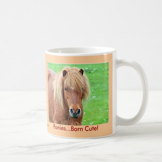 Ponies - Born Cute! Coffee Mug (Right)