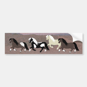 Ponies Bumper Sticker