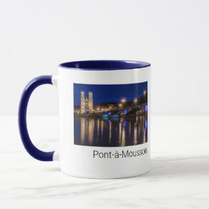 Pont a Mousson Panorama with Moselle Souvenir Mug
