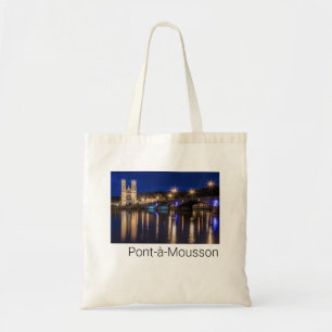 Pont a Mousson Panorama with Moselle Souvenir Tote Bag