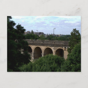 Pont Adolphe, Luxembourg Postcard
