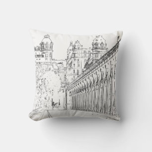 Pont de Bir-Hakeim - Paris, France Cushion