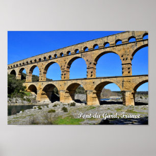Pont du Gard Bridge France Photo 97 Poster