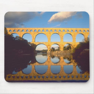 Pont du Gard, Gardon River, Gard, Languedoc, Mouse Mat