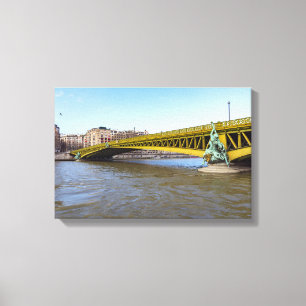Pont Mirabeau over the Seine - Paris Canvas Print