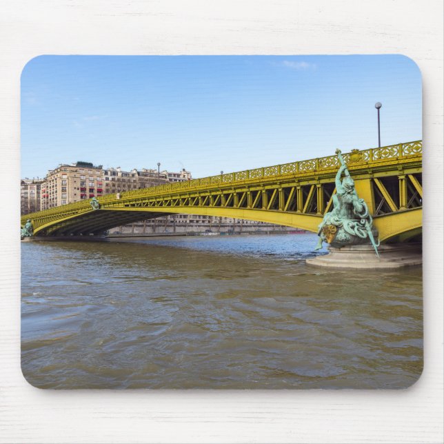 Pont Mirabeau over the Seine - Paris Mouse Mat (Front)