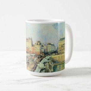 Pont Neuf, Afternoon, Sunlight Camille Pissarro Coffee Mug