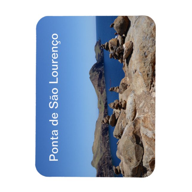 Ponta de São Lourenço - Madeira Magnet (Vertical)