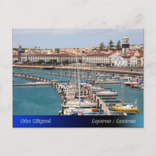 Ponta Delgada - Azores Postcard