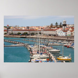 Ponta Delgada - Azores Poster