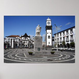 Ponta Delgada, Azores Poster