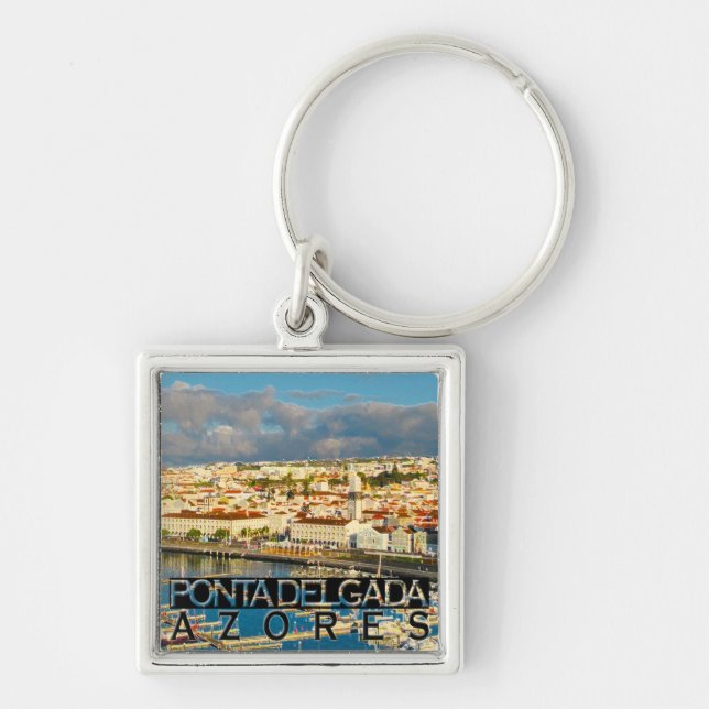Ponta Delgada Key Ring (Front)