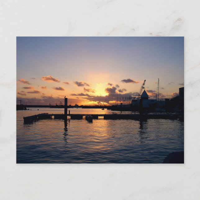 Ponta Delgada - Marine Postcard (Front)