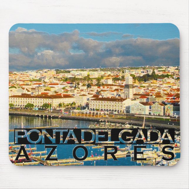 Ponta Delgada Mouse Mat (Front)