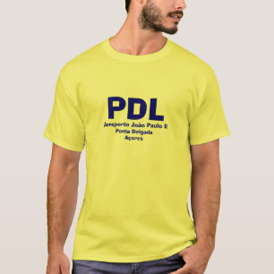 Ponta Delgada* PDL Airport Shirt  Camisa de PDL