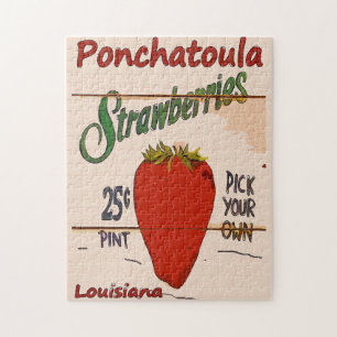 Pontchartrain Strawberry Farms, Jigsaw Puzzle
