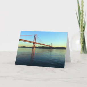 Ponte 25 de Abril, LIsboa, Portugal Card