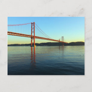 Ponte 25 de Abril, LIsboa, Portugal Postcard