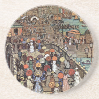 Ponte Della Paglia, Venice by Maurice Prendergast Coaster