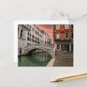 Ponte di Canonica, Venice Postcard