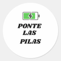 PONTE LAS PILAS STICKERS