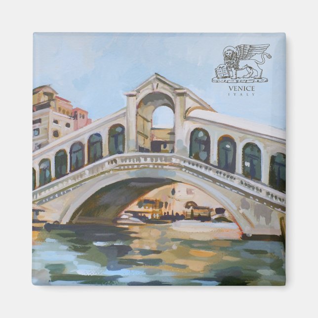 Ponte Rialto - Venice, Italy Magnet (Front)