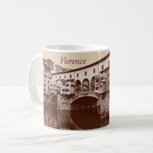 Ponte Vecchio Brown Coffee Mug