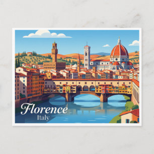 Ponte Vecchio Florence Italy Postcard
