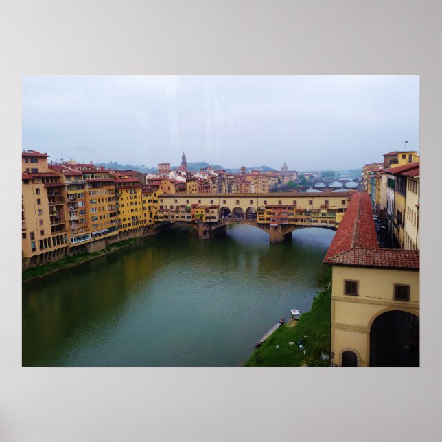 Ponte Vecchio, Florence, Italy Poster (Front)