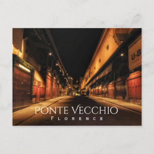 Ponte Vecchio, Florence Postcard