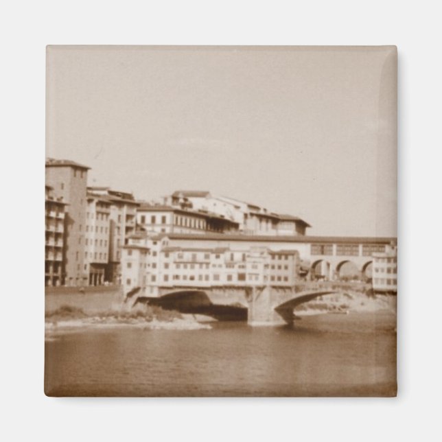 Ponte Vecchio Magnet (Front)