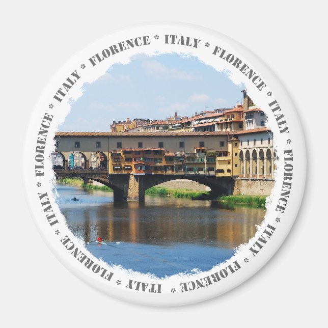 Ponte Vecchio Magnet (Front)