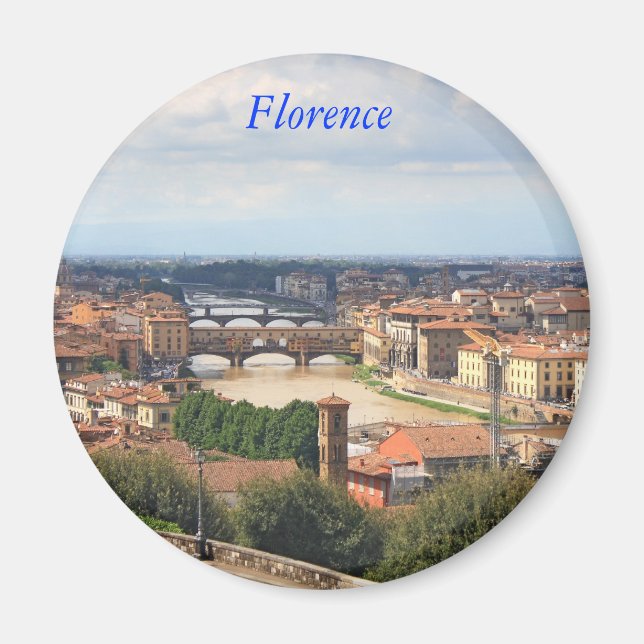 Ponte Vecchio of Florence Magnet (Front)
