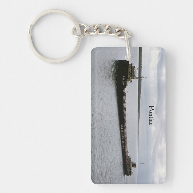 Pontiac acrylic key chain (Front)