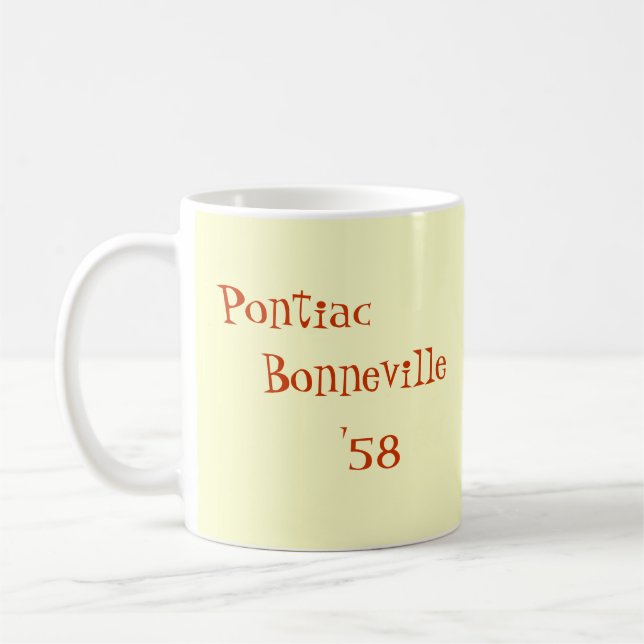 Pontiac Bonneville '58 Coffee Mug (Left)