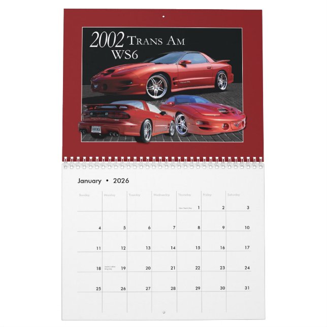 PONTIAC CALENDAR- 2011 CALENDAR (Jan 2026)