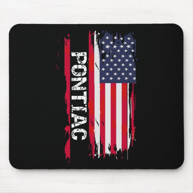 Pontiac City  Mouse Mat (Front)