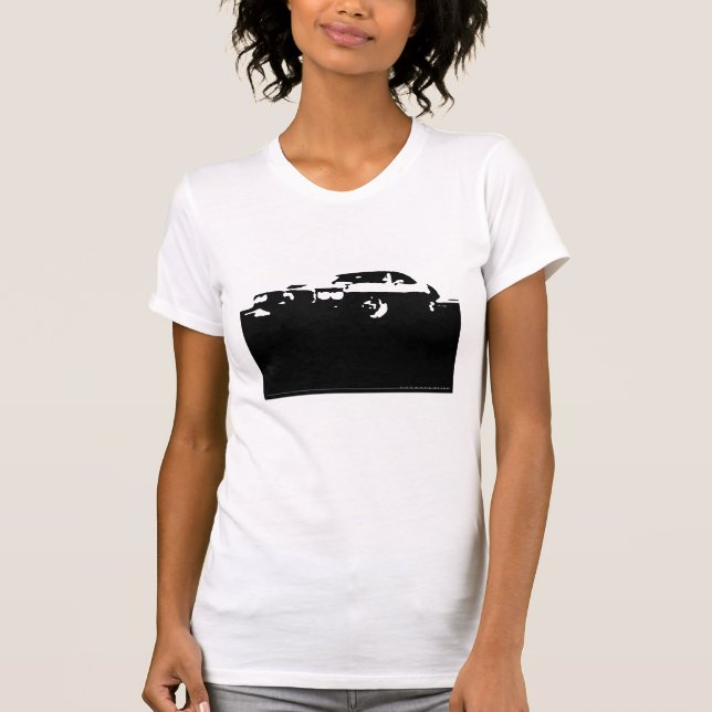 Pontiac Firebird, 1969 - Black on light shirts (Front)