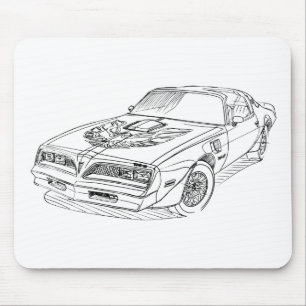 Pontiac Firebird Trans Am 1977 Mouse Mat