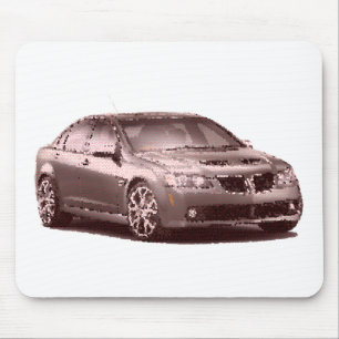 Pontiac G8 GXP cracked Mouse Mat