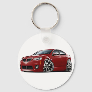 Pontiac G8 GXP Maroon Car Key Ring
