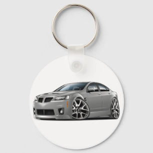 Pontiac G8 GXP Silver Car Key Ring