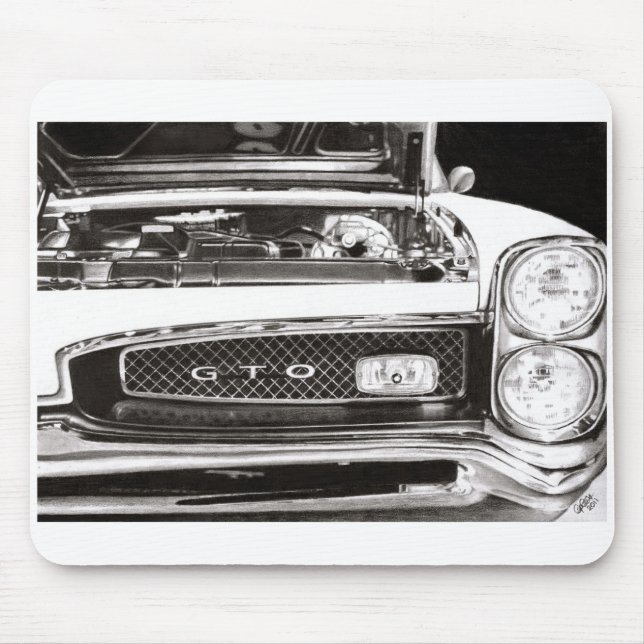 Pontiac GTO Mouse Mat (Front)