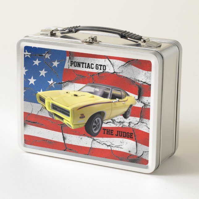 Pontiac GTO - the Judge   Metal Lunch Box (Front)